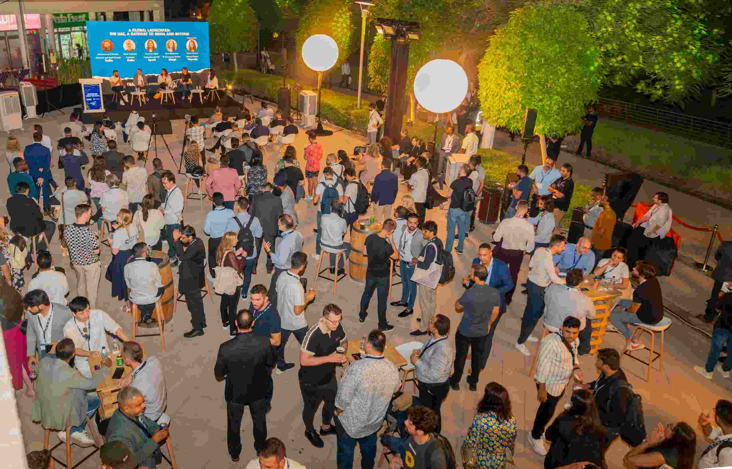 DMCC, AstroLabs, and North Star hosted 200+ entrepreneurs for “Networking Under the Stars”